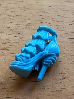 Barbie Doll Shoe Heels Ankle Strap Open Toe